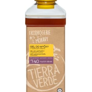 Tierra Verde Gel do myčky na nádobí - INOVACE - 1 l - z mýdlových ořechů v bio kvalitě