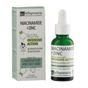laSaponaria Pleťové sérum - Niacinamid + Zinek (30 ml) - pro mastnou a smíšenou pleť