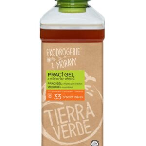 Tierra Verde Prací gel s BIO pomerančem - INOVACE - 1 l