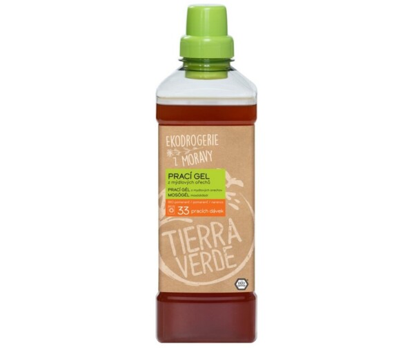 Tierra Verde Prací gel s BIO pomerančem - INOVACE - 1 l