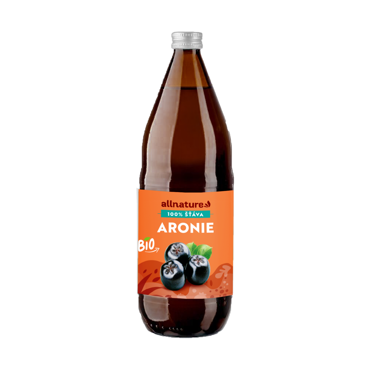Allnature Šťáva z aronie Premium BIO (1 l) - 100% přírodní, bez přidaného cukru