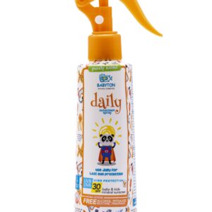 Babyton Opalovací mléko ve spreji pro děti SPF 30 DAILY (200 ml) - s přírodním minerálním filtrem