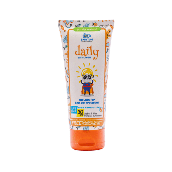 Babyton Opalovací krém pro děti SPF 30 DAILY (100 ml) - s přírodním minerálním filtrem