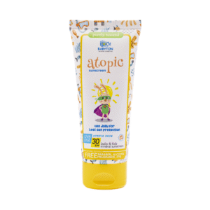 Babyton Opalovací krém pro děti SPF 30 ATOPIC (100 ml) - s přírodním minerálním filtrem