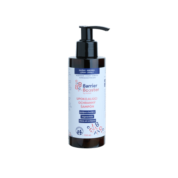 Kvitok Barrier Booster Zklidňující ochranný šampon (150 ml) - s ovesnými extrakty a levandulovou vodou