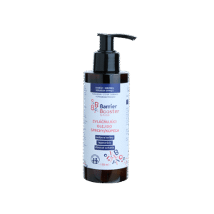 Kvitok Barrier Booster Zvláčňující olej do sprchy a koupele (150 ml) - pro hedvábně jemnou pokožku