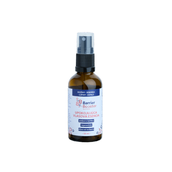 Kvitok Barrier Booster Zklidňující vlasová esence (50 ml) - obohacené o ovesné extrakty a levandulovou vodu