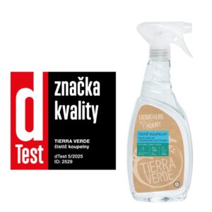 Tierra Verde Čistič koupelny s BIO mátou - 750 ml (sprej) - s biologicky odbouratelnými tenzidy