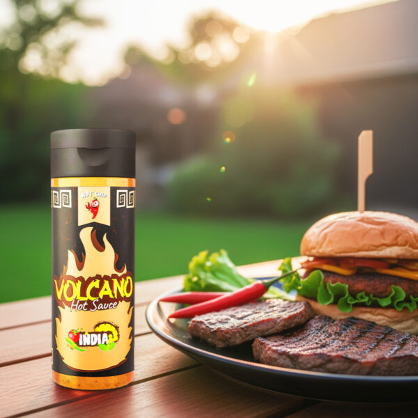 Indická Chilli Omáčka 310g – Volcano - Image 2