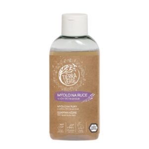 Tierra Verde Tekuté mýdlo na ruce - BIO Levandule - 100 ml - s českým bio jitrocelem