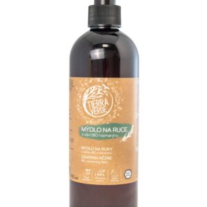Tierra Verde Tekuté mýdlo na ruce - BIO Rozmarýn - 480 ml - s českým bio jitrocelem