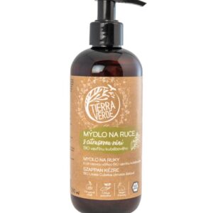 Tierra Verde Tekuté mýdlo na ruce - BIO Vavřín - 290 ml - s českým bio jitrocelem