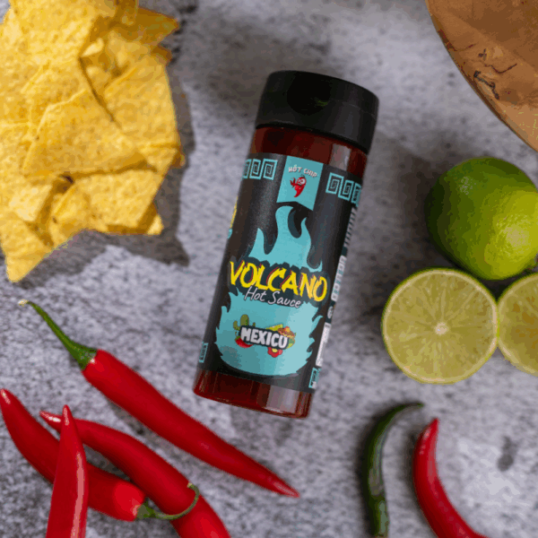 Mexická Chilli Omáčka 310g – Volcano - Obrázek 5