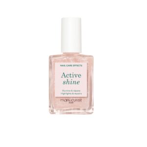 Manucurist Green Pečující schnoucí lak na nehty Active Shine (15 ml) - podporuje pevnost a odolnost nehtů
