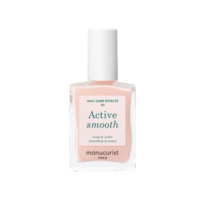 Manucurist Green Pečující schnoucí lak na nehty Active Smooth 00 (15 ml) - intenzivní péče s lehkým tónováním