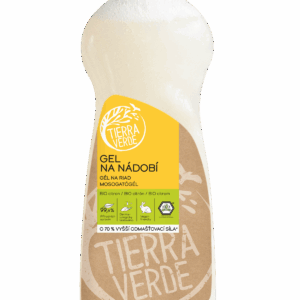 Tierra Verde Gel na nádobí s BIO citronovou silicí (1 l) - pošk. obal