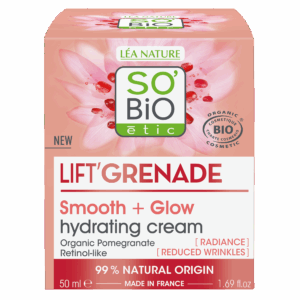 SO’BiO étic Krém denní rozjasňující proti vráskám Lift'Grenade BIO (50 ml) - s granátovým jablkem