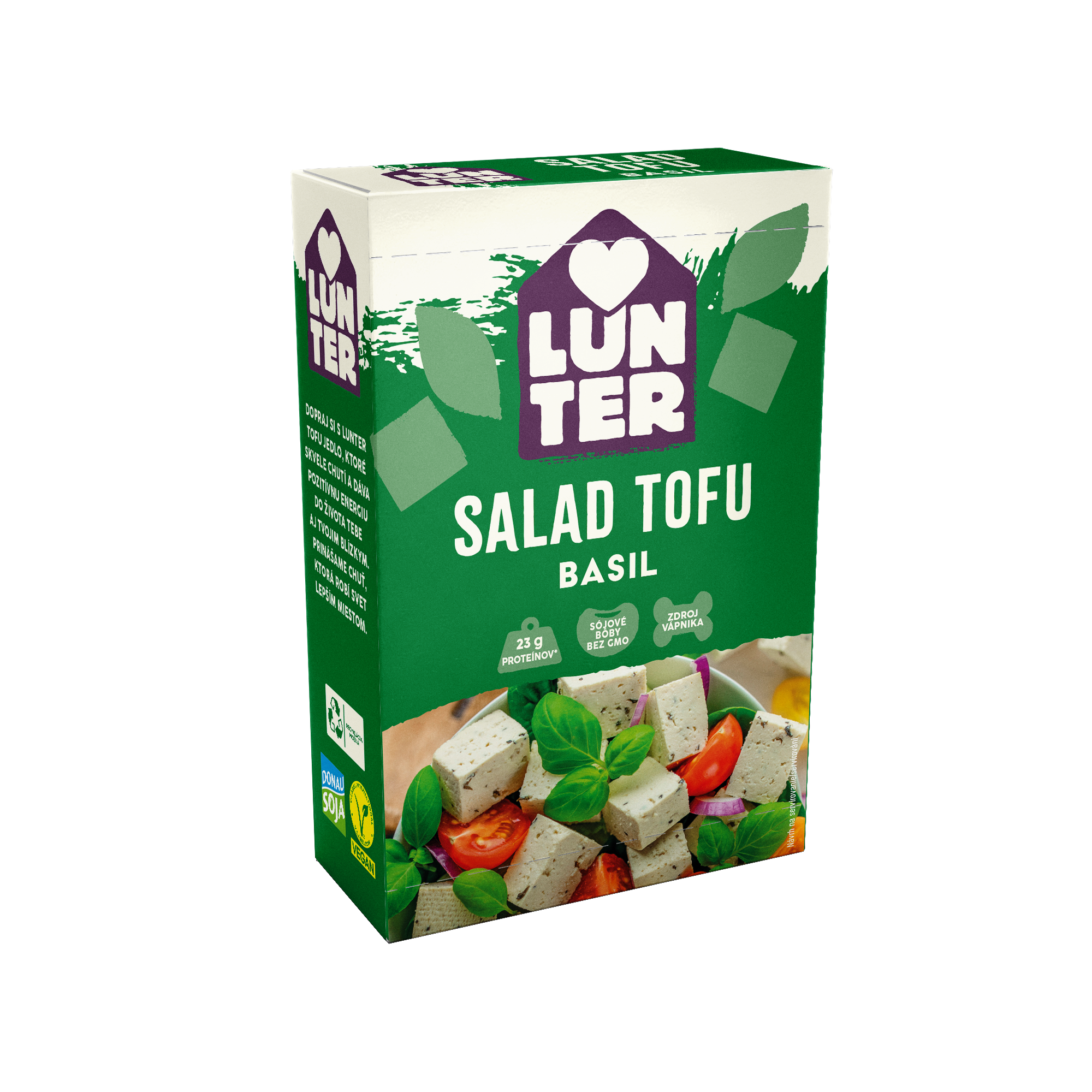 Tofu salátové bazalka 180 g   LUNTER