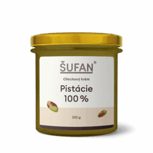 Šufan Pistáciové máslo 100% - 330 g - prvotřídní kvalita bez cukru