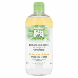 SO’BiO étic Voda micelární dvoufázová - Pur BAMBOO BIO (500 ml) - s organickým bambusem a moringou