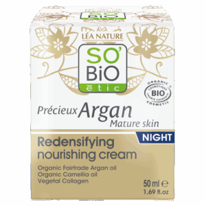 SO’BiO étic Anti-age Precieux Krém noční výživný a zpevňující GOLD BIO (50 ml) - ideální pro zralou pleť