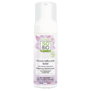 SO’BiO étic Pěna čisticí pro dokonalou pleť BIO (150 ml) - s extraktem z květu lotosu