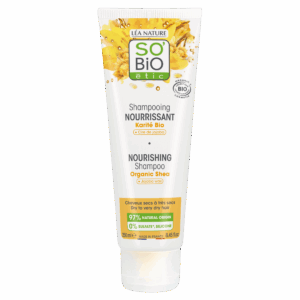 SO’BiO étic Šampon jemný výživný s karité a arganovými ceramidy BIO (250 ml) - ideální pro suché vlasy