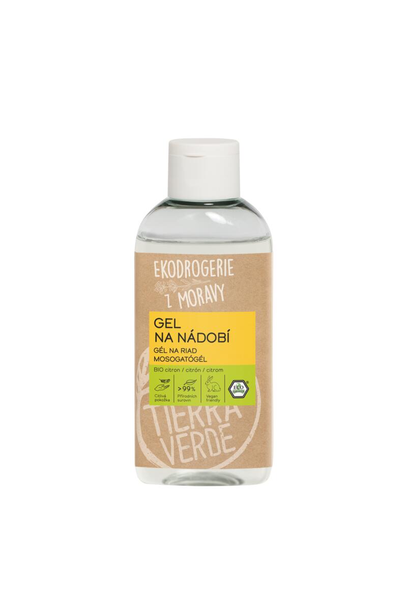 Tierra Verde Gel na nádobí - BIO citron - 100 ml