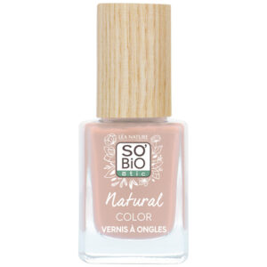 SO’BiO étic Lak na nehty - 60 romantická růžová (11 ml) - se zářivou a intenzivní barvou