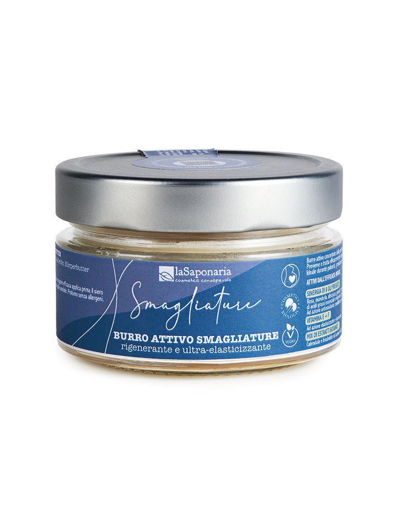laSaponaria Tělové máslo na strie BIO (150 ml) - zvyšuje elasticitu pokožky - Obrázek 2