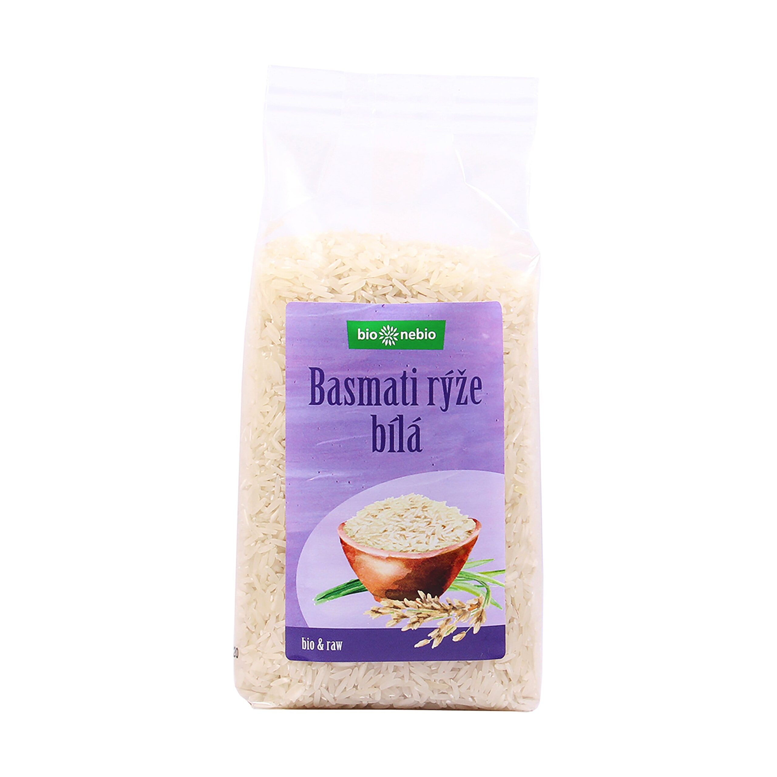 Rýže basmati bílá 500 g BIO   BIO NEBIO