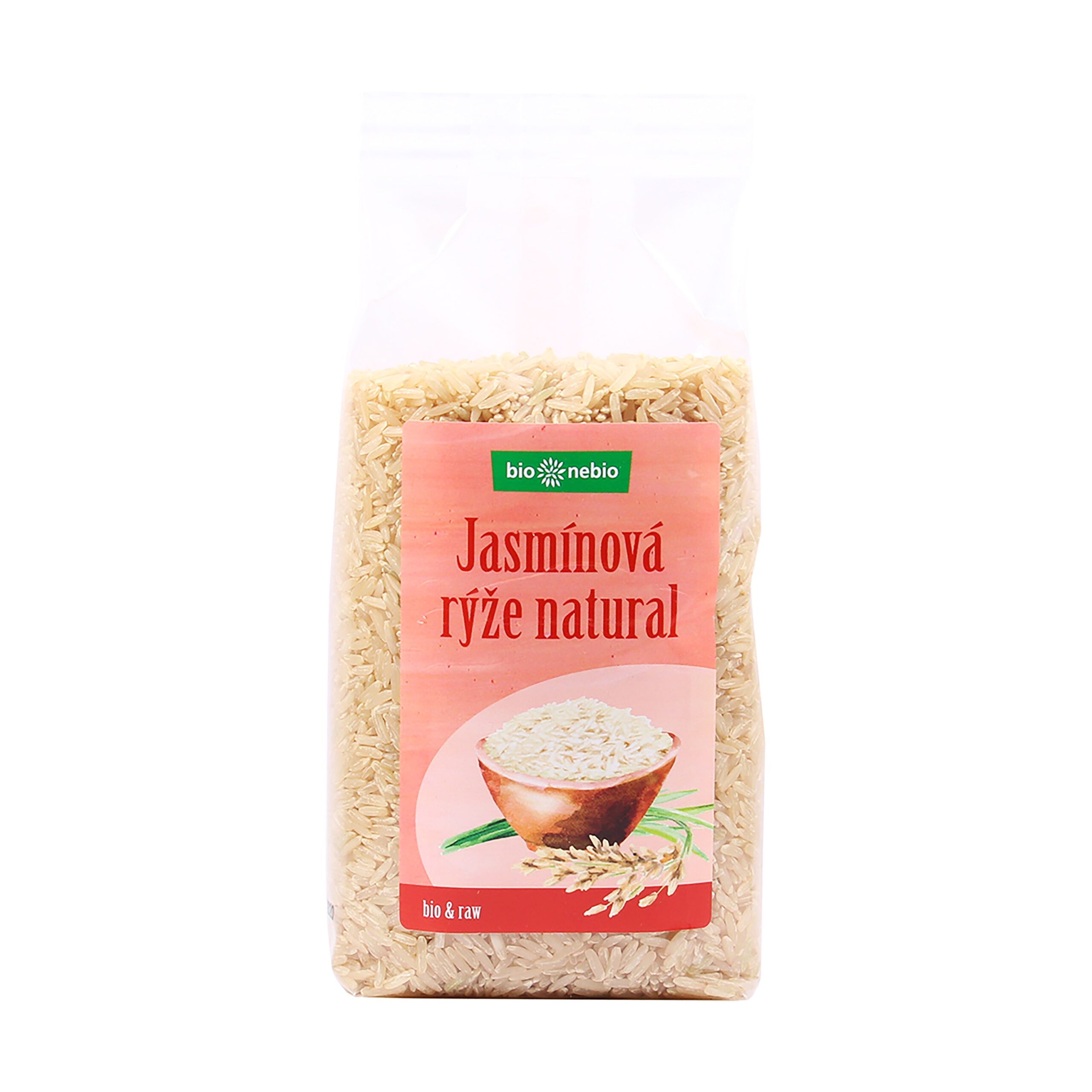Rýže jasmínová natural 500 g BIO   BIO NEBIO