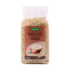 Rýže dlouhozrnná indica natural 500 g BIO   BIO NEBIO