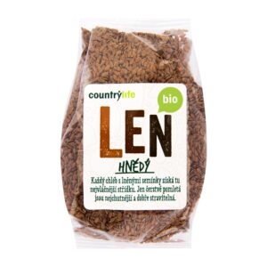 Len hnědý 300 g BIO   COUNTRY LIFE