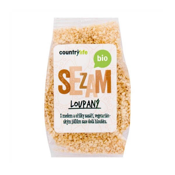 Sezam loupaný 100 g BIO   COUNTRY LIFE