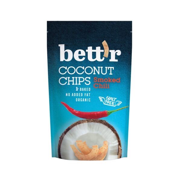 Chipsy kokosové s chilli 70 g BIO   BETT´R
