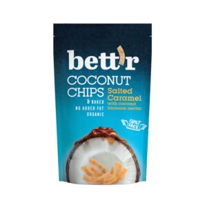 Chipsy kokosové slaný karamel 70 g BIO   BETT´R