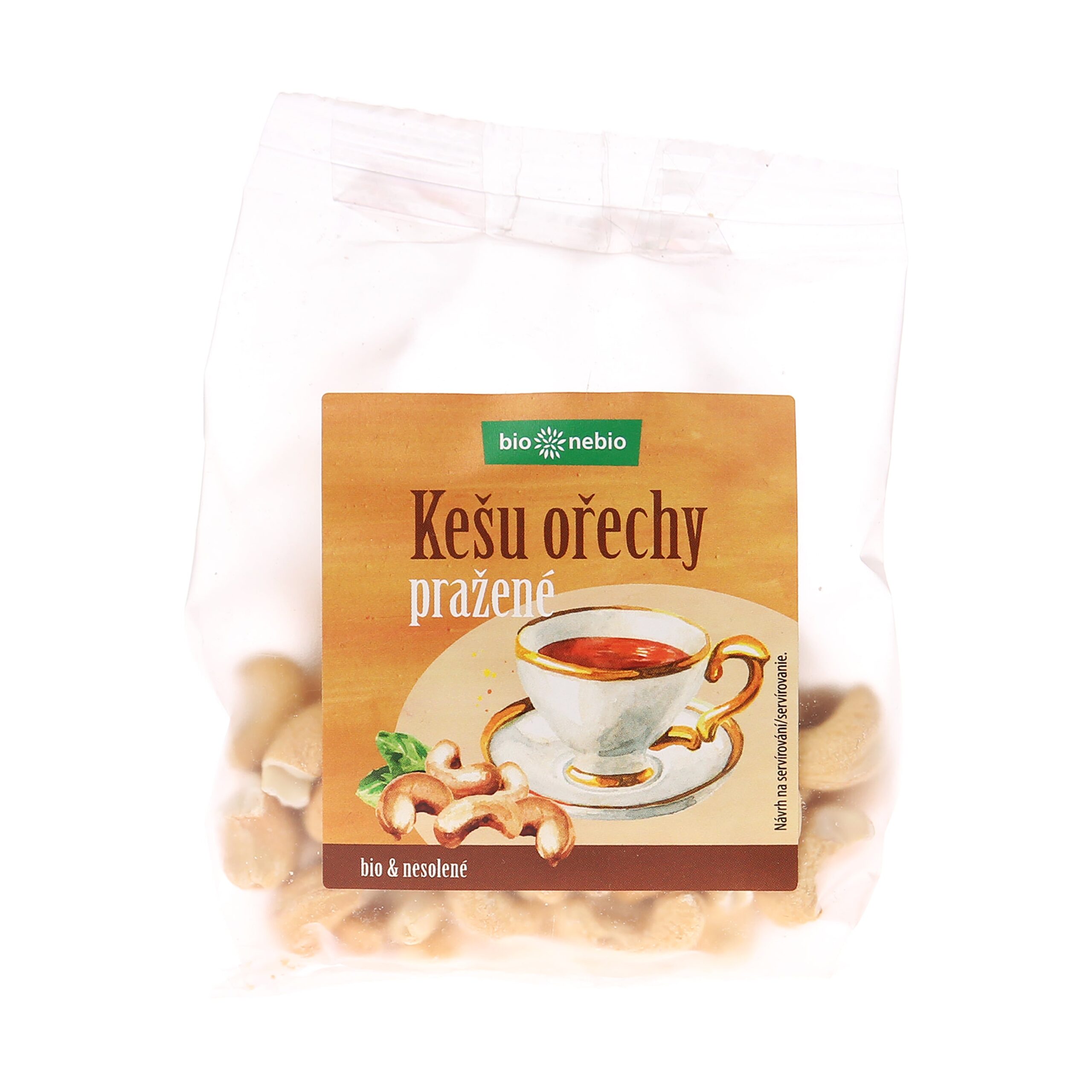 Ořechy kešu pražené 100 g BIO   BIO NEBIO