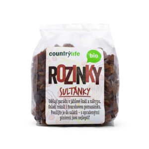 Rozinky sultánky 500 g BIO   COUNTRY LIFE