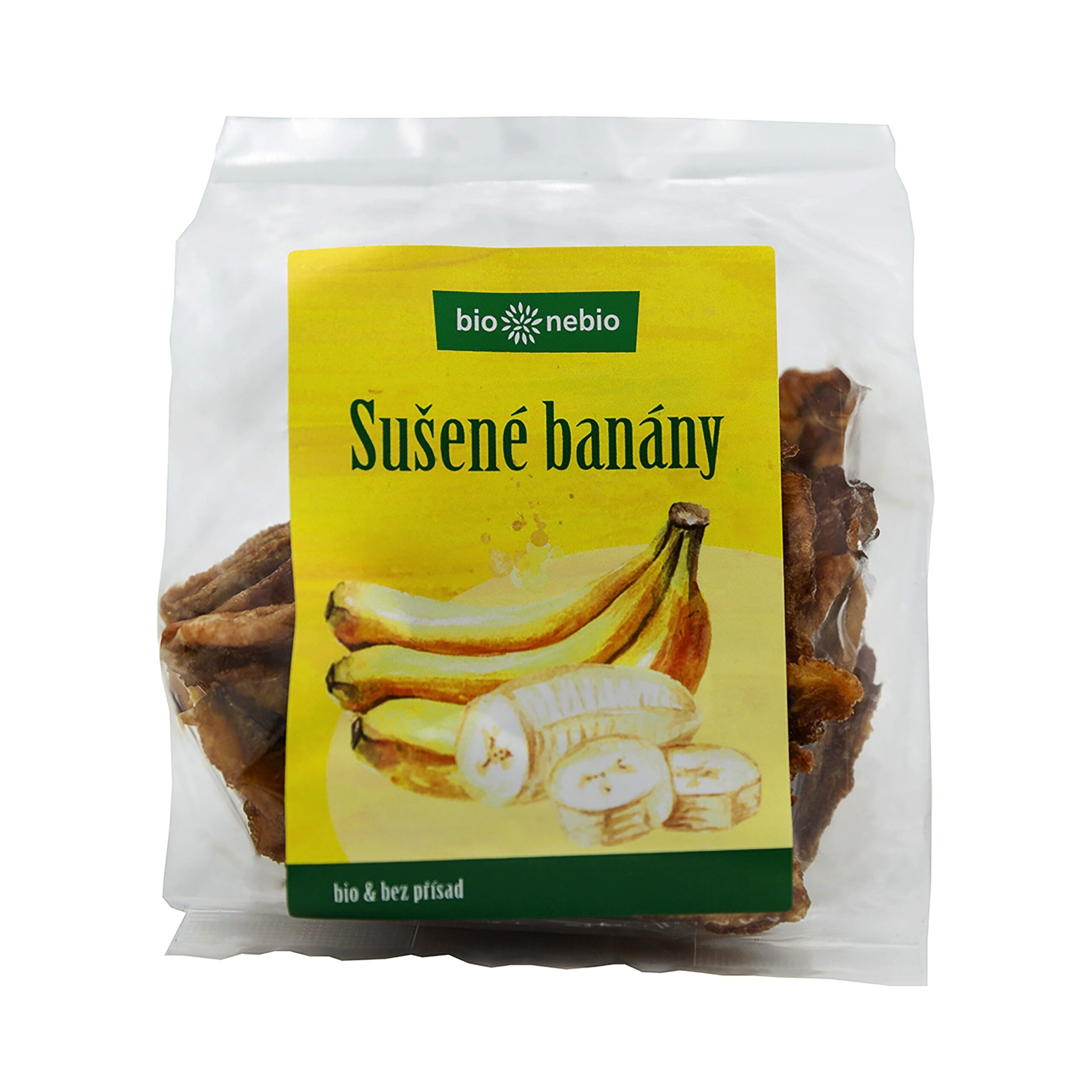 Banány sušené plátky 100 g BIO   BIO NEBIO