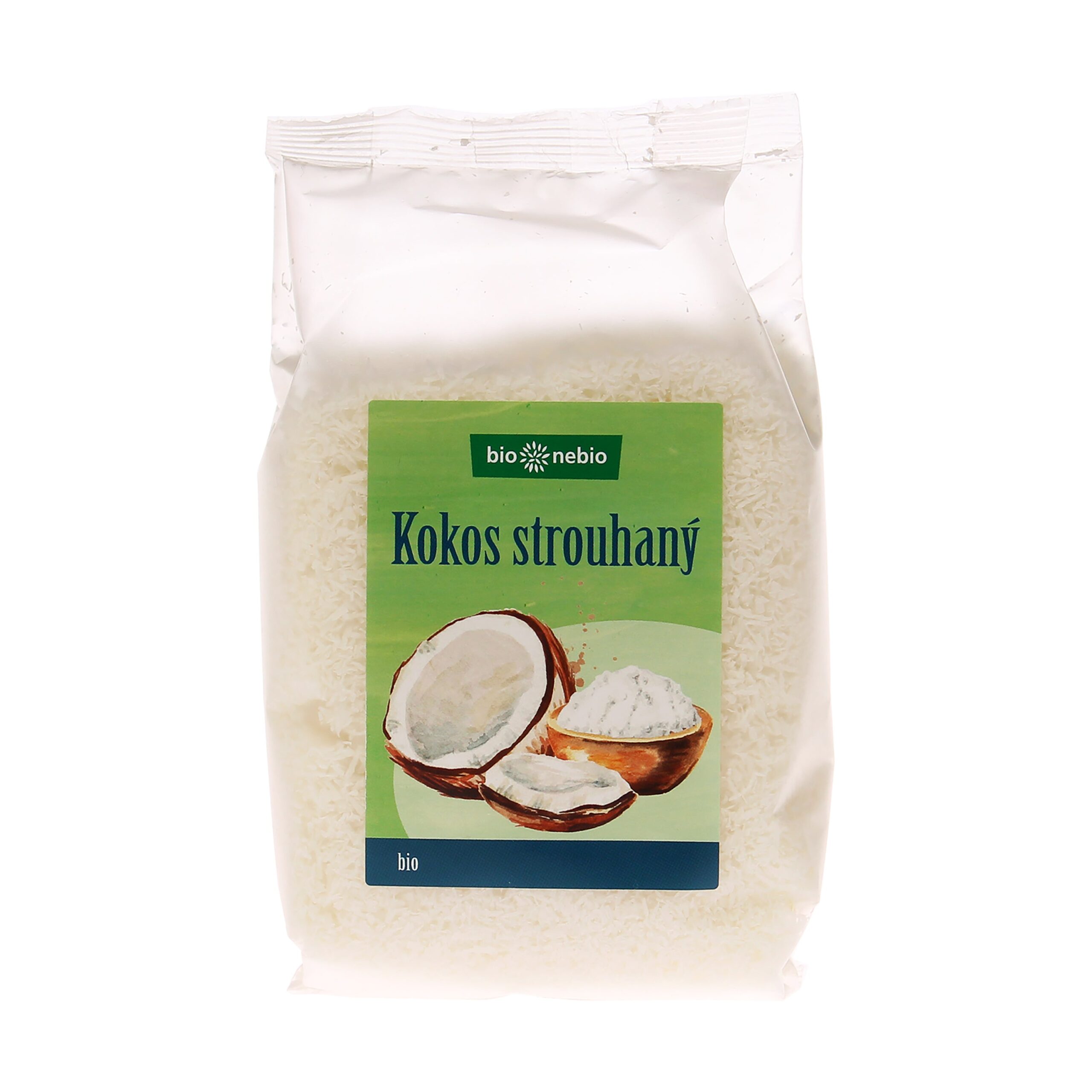 Kokos strouhaný 200 g BIO   BIO NEBIO