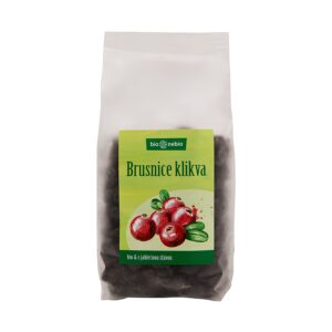 Klikva brusnice s jablečnou šťávou 400 g BIO   BIO NEBIO