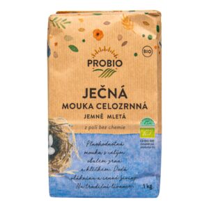 PROBIO Mouka ječná celozrnná jemně mletá BIO (1 kg)
