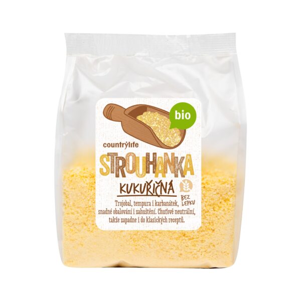 Strouhanka kukuřičná 200 g BIO   COUNTRY LIFE