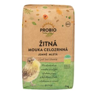 PROBIO Mouka žitná celozrnná jemně mletá BIO (1 kg)