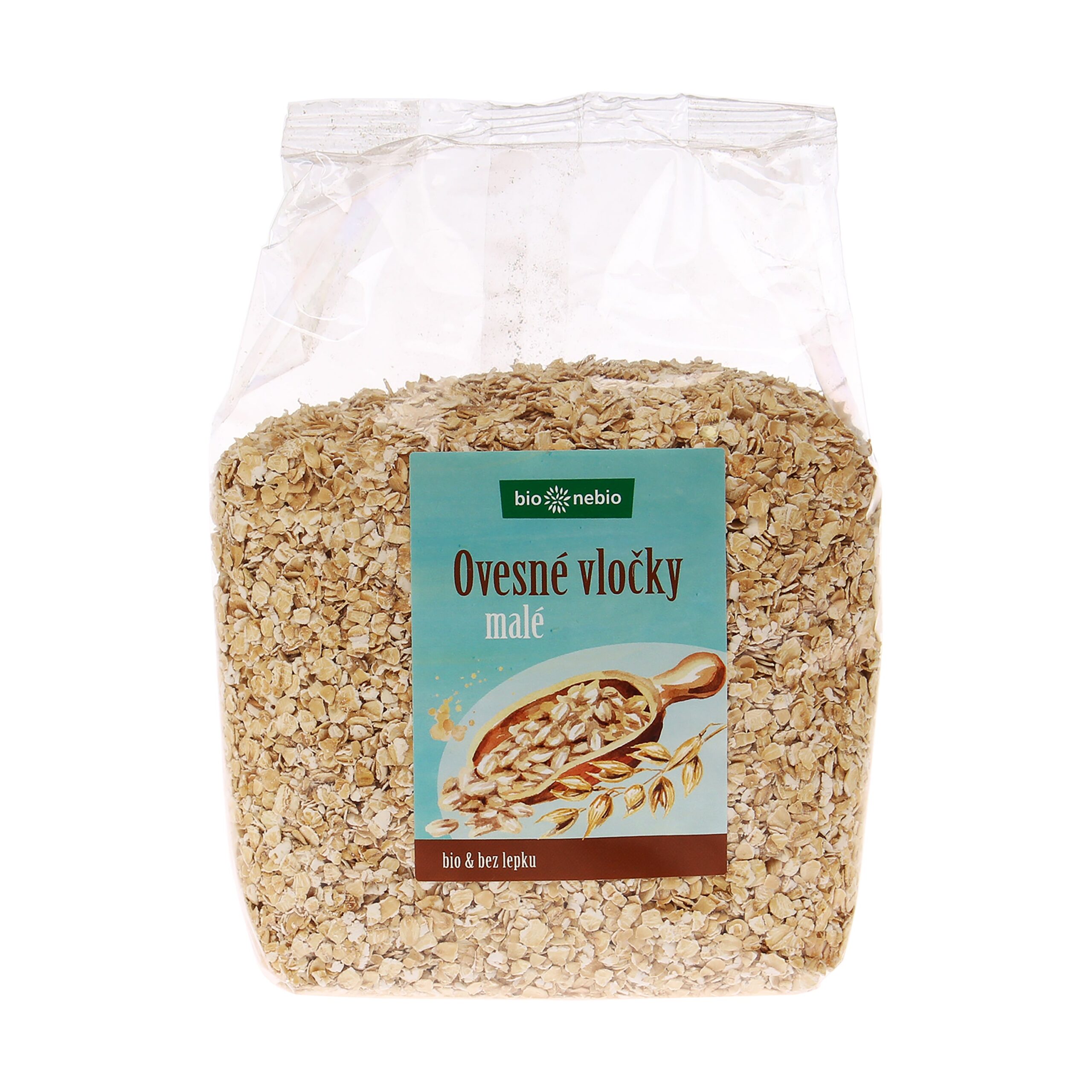 Vločky ovesné bezlepkové malé 500 g BIO   BIO NEBIO