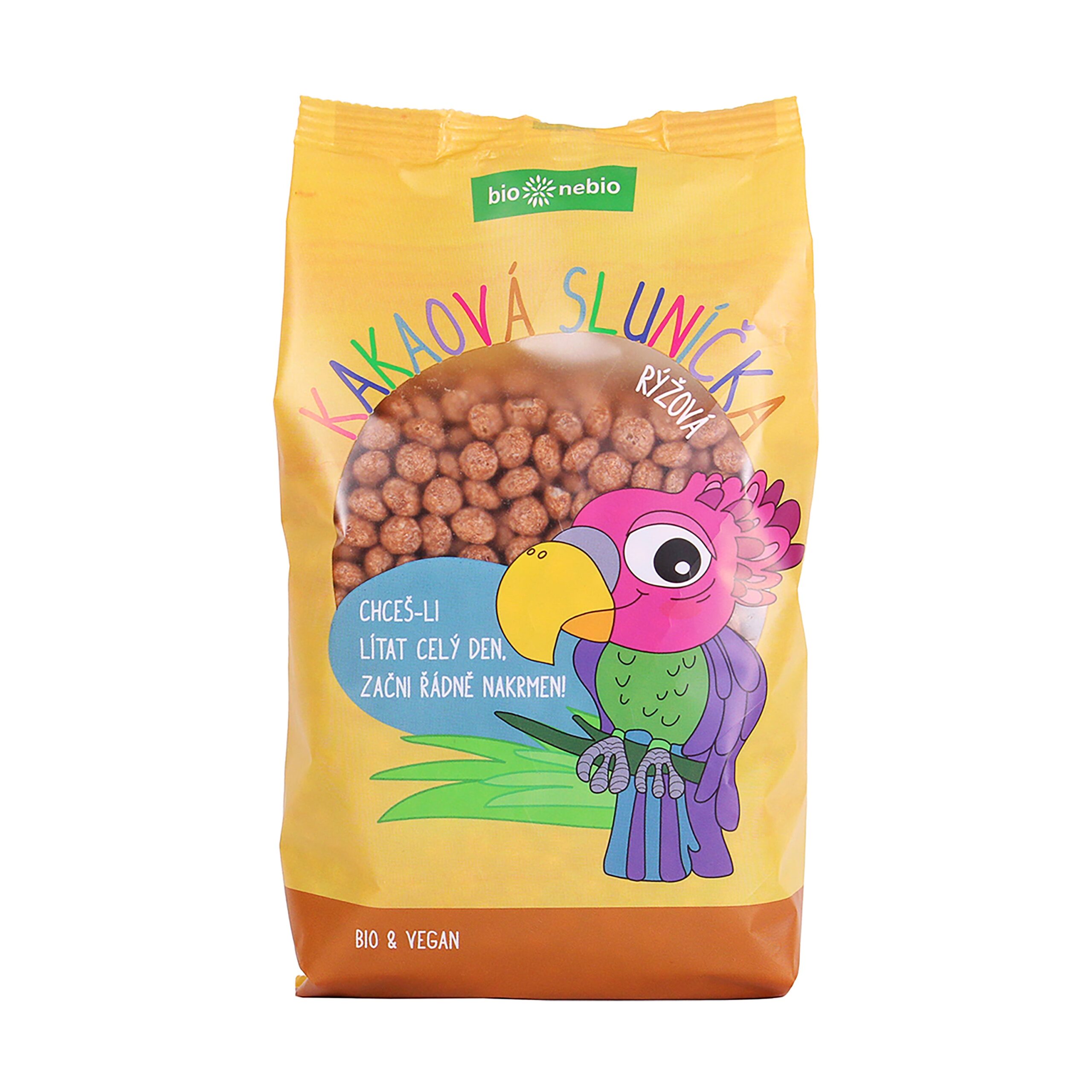 Cereálie Sluníčka rýžová s kakaem 200 g BIO   BIO NEBIO