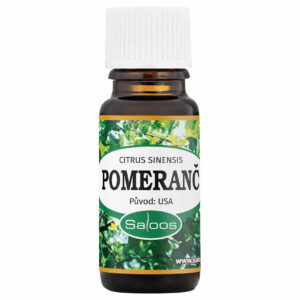 Saloos Esenciální olej Pomeranč (10 ml) - energie pro tělo i mysl