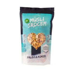 Müsli srdcem paleo & kokos LOW CARB  350 g   TOPNATUR