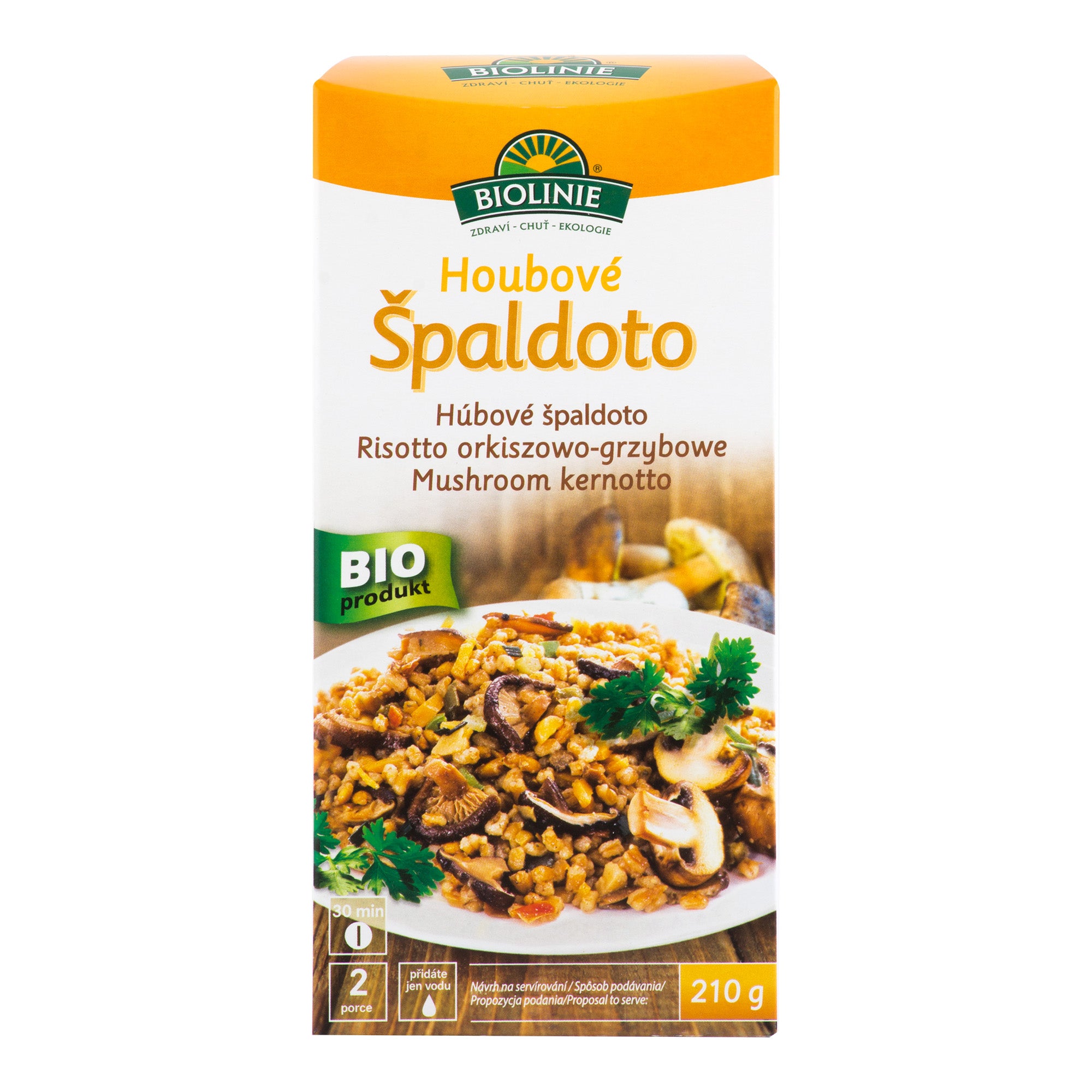 PROBIO Špaldoto houbové BIO (210 g)